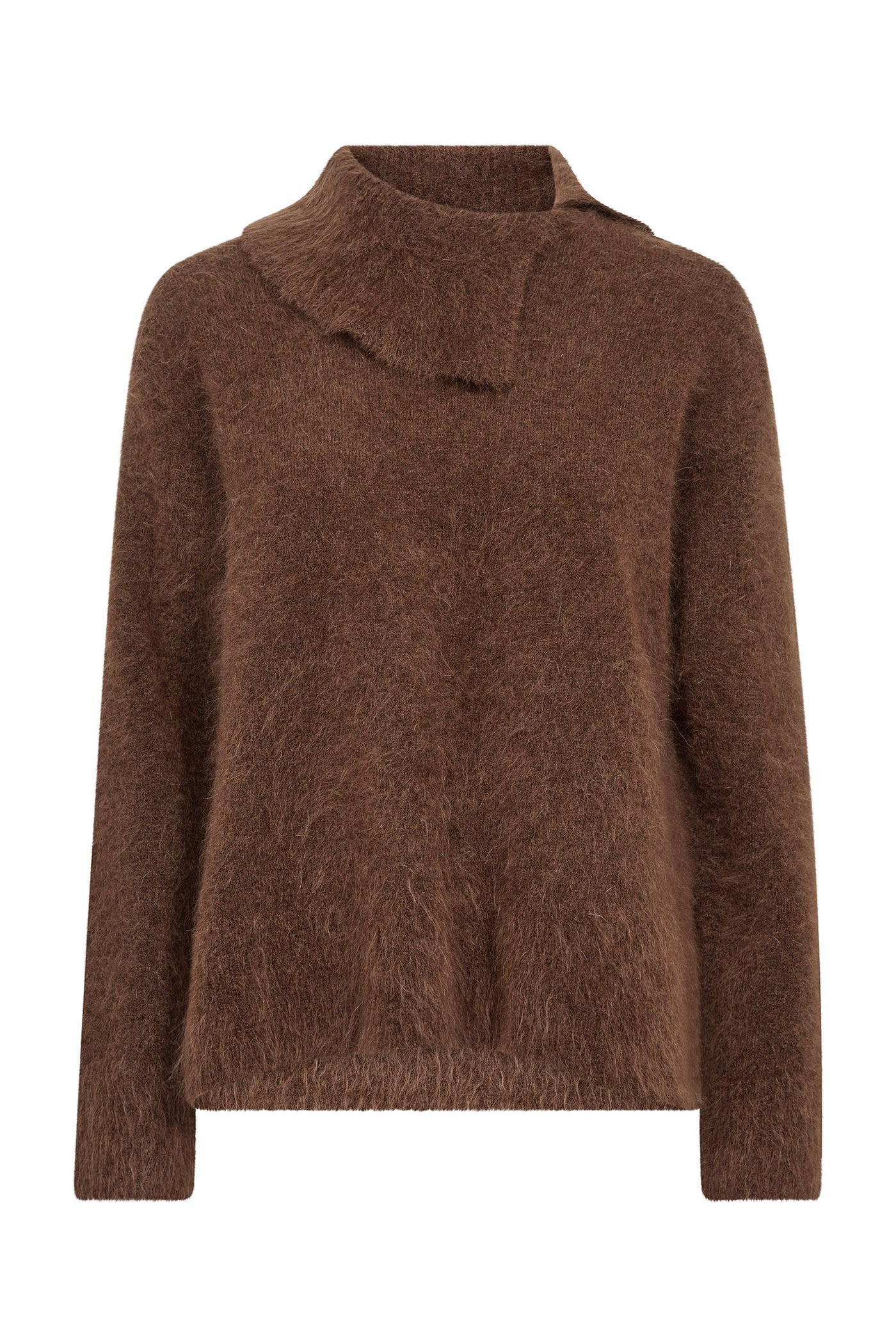 MMKatri Alila Mohair Knit Downtown Brown - 181910