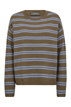 MMKhai Two Stripe Knit True Camel - 173210