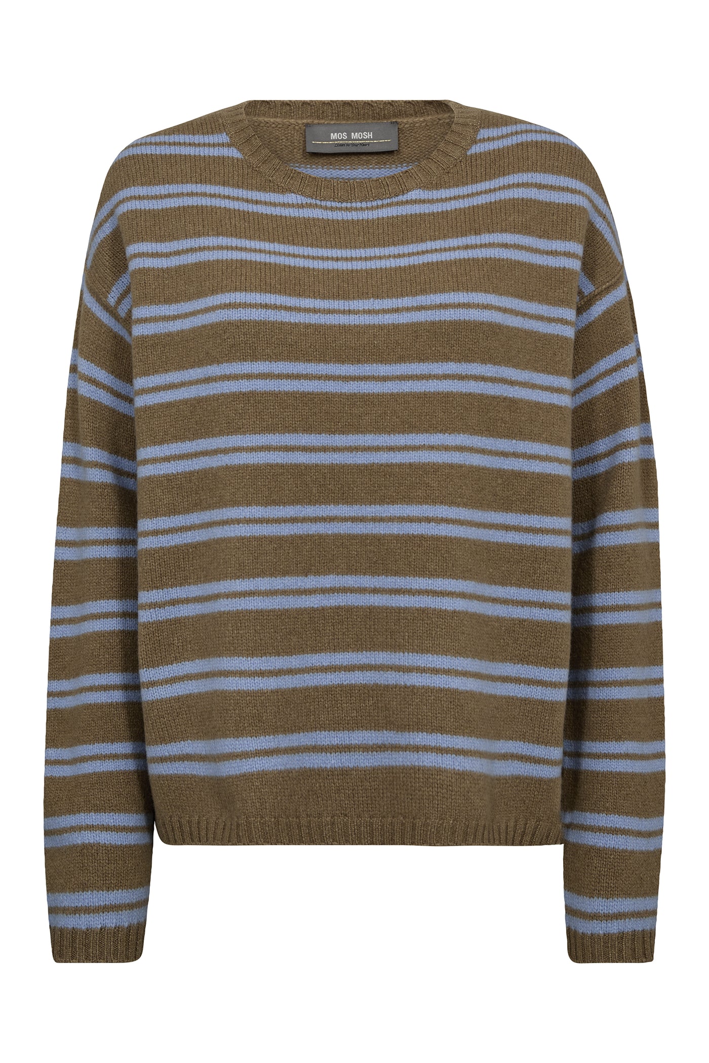 MMKhai Two Stripe Knit True Camel - 173210