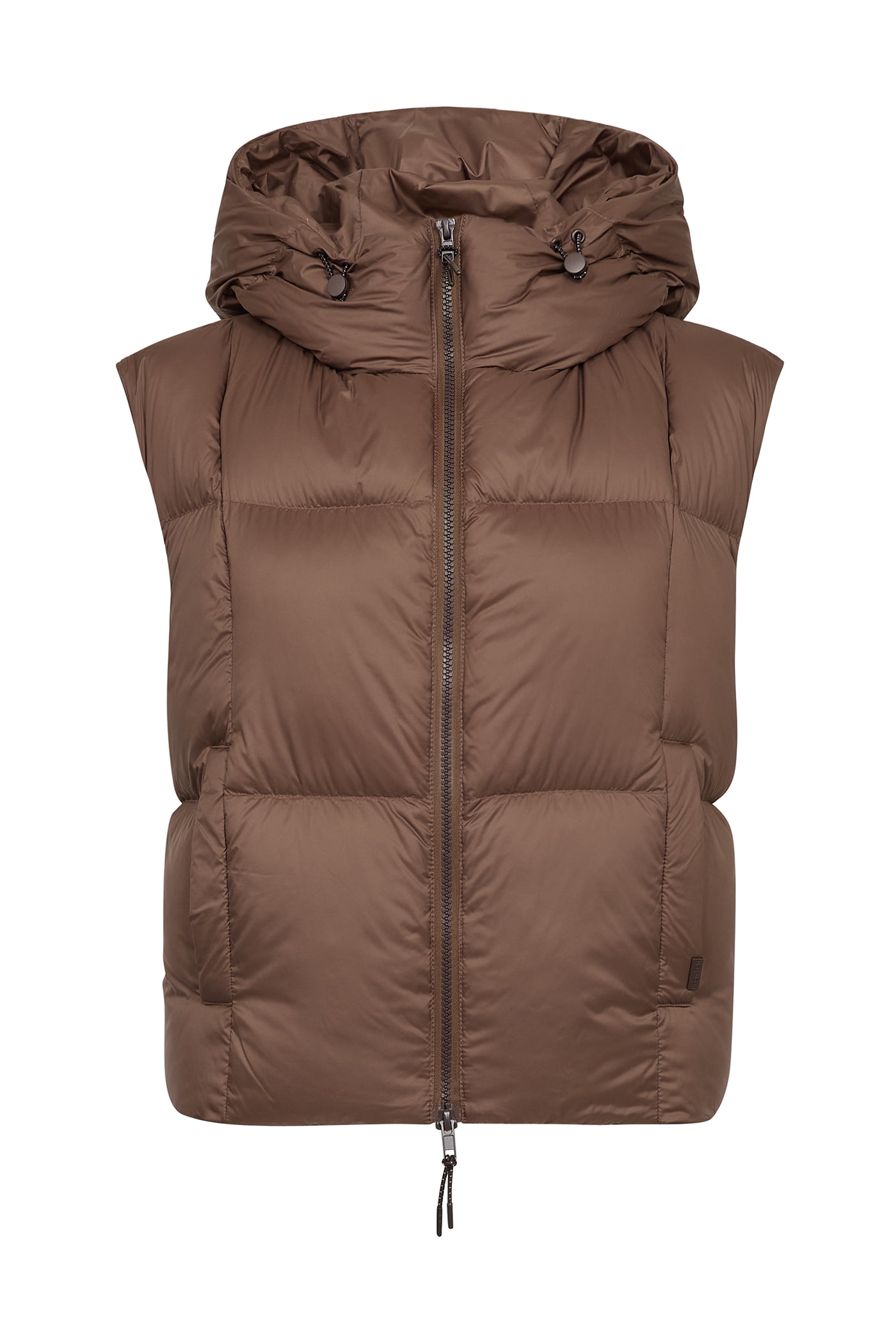 MMKiara Tally Down Vest Downtown Brown - 181370