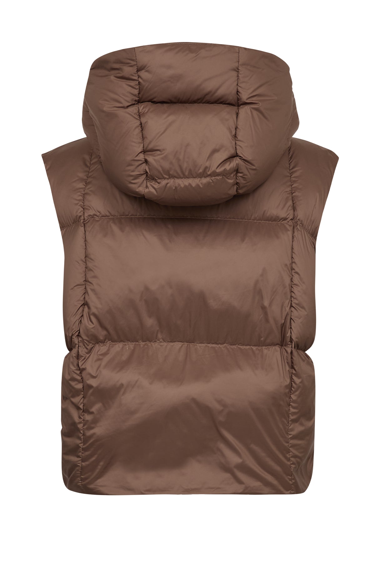 MMKiara Tally Down Vest Downtown Brown - 181370