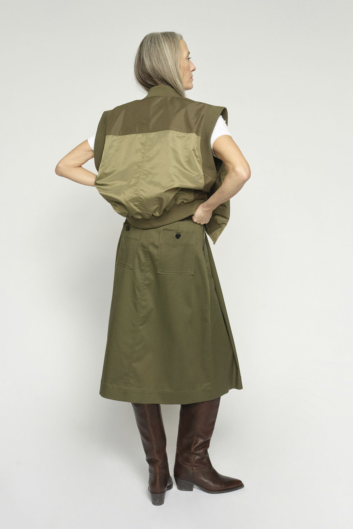 MMKoda Billie Skirt Olive night - 176560