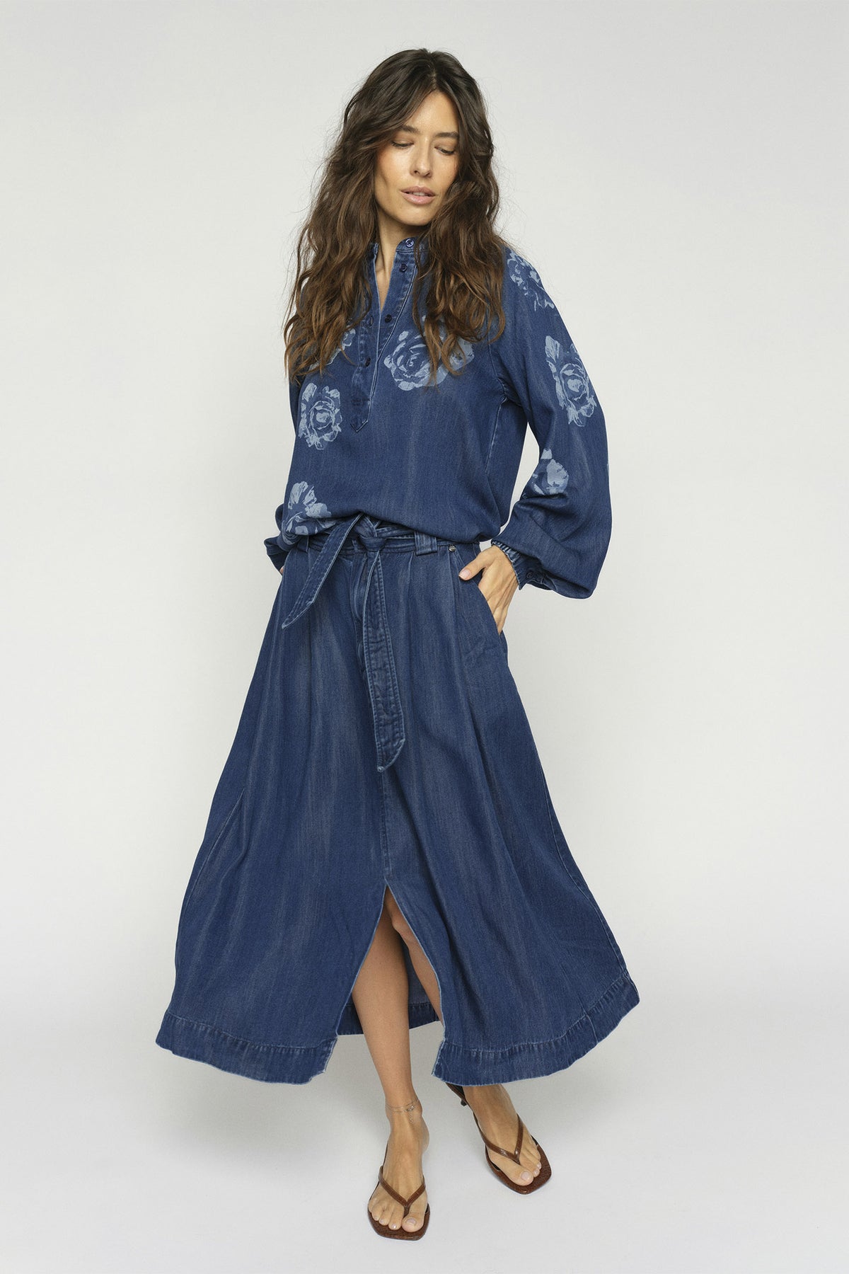 MMKoda Dinem Skirt DARK BLUE - 176860