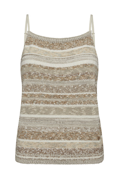 MMKya Edele Knit Top ECRU - 180260 Thumbnail