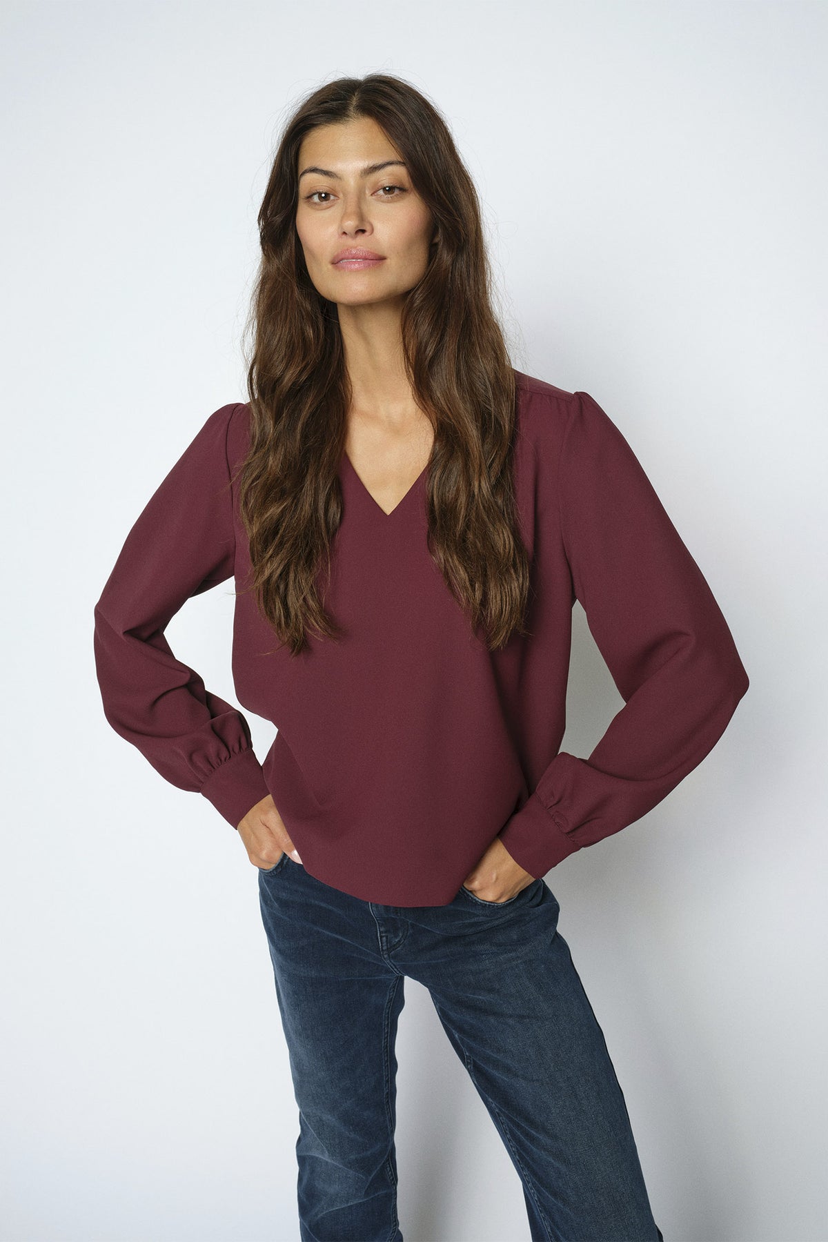 MMKylie Miley Blouse Port Royale - 181820
