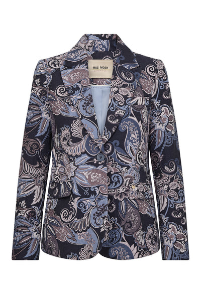 MMLanie Blaine Blazer Crown Blue - 178300 Thumbnail