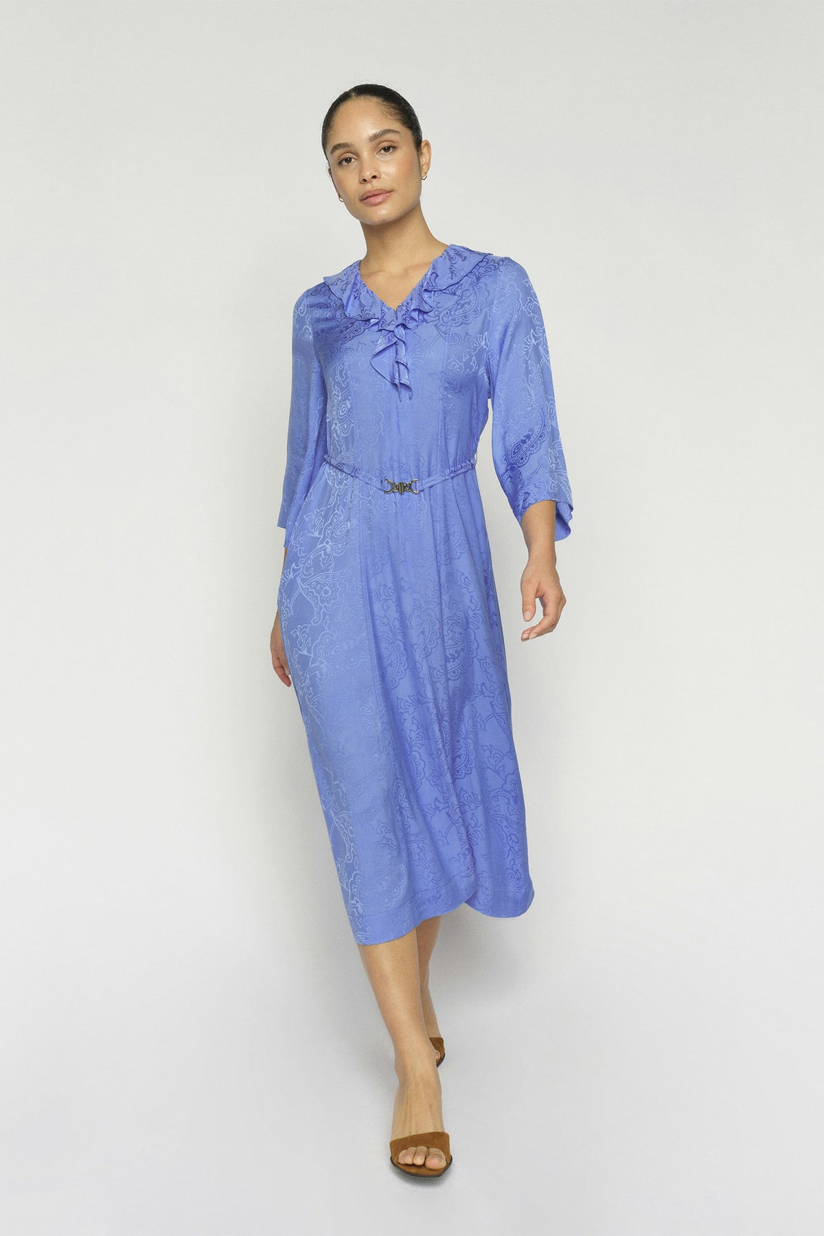 MMLano Paisleya Dress ULTRAMARINE - 177810