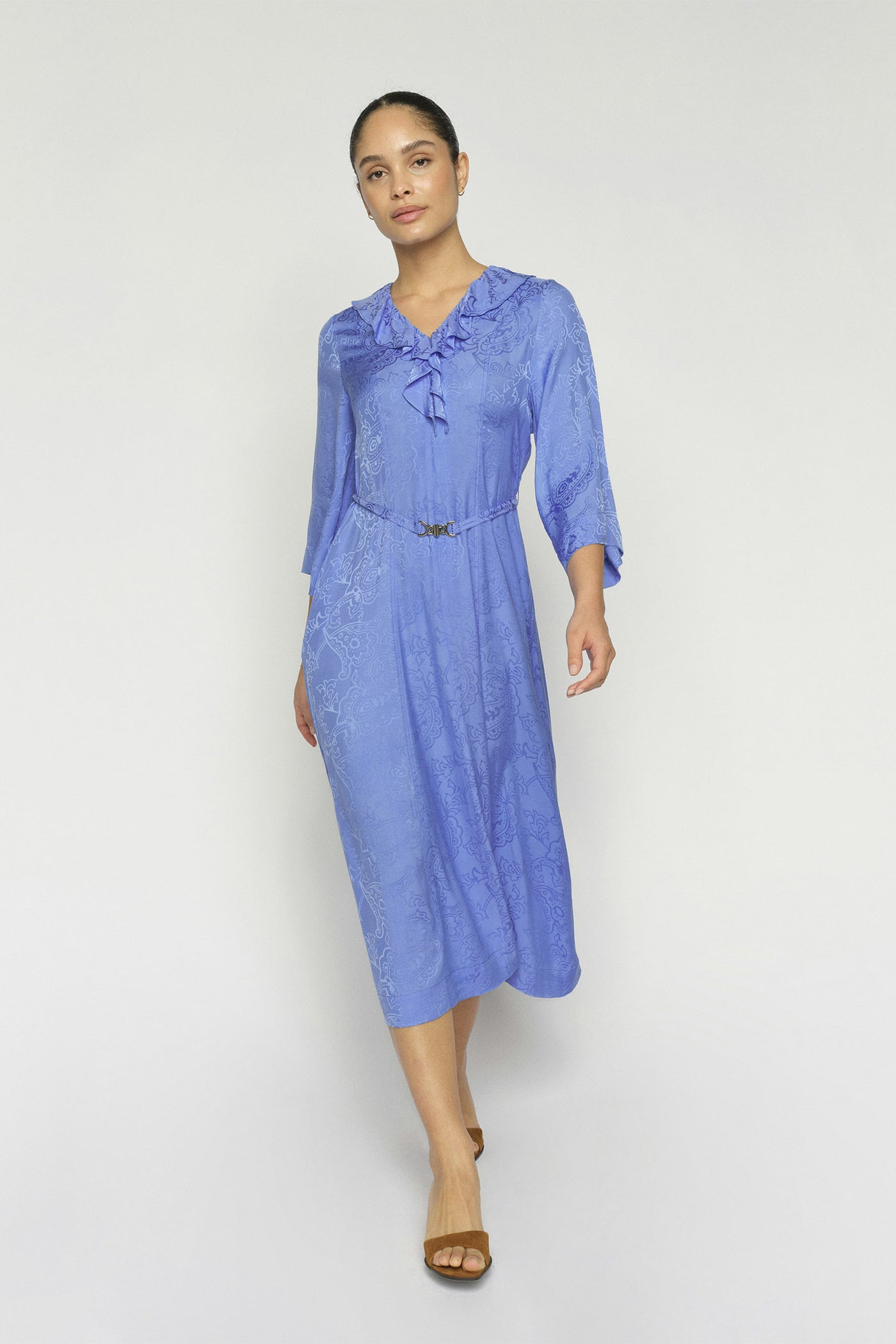 MMLano Paisleya Dress ULTRAMARINE - 177810