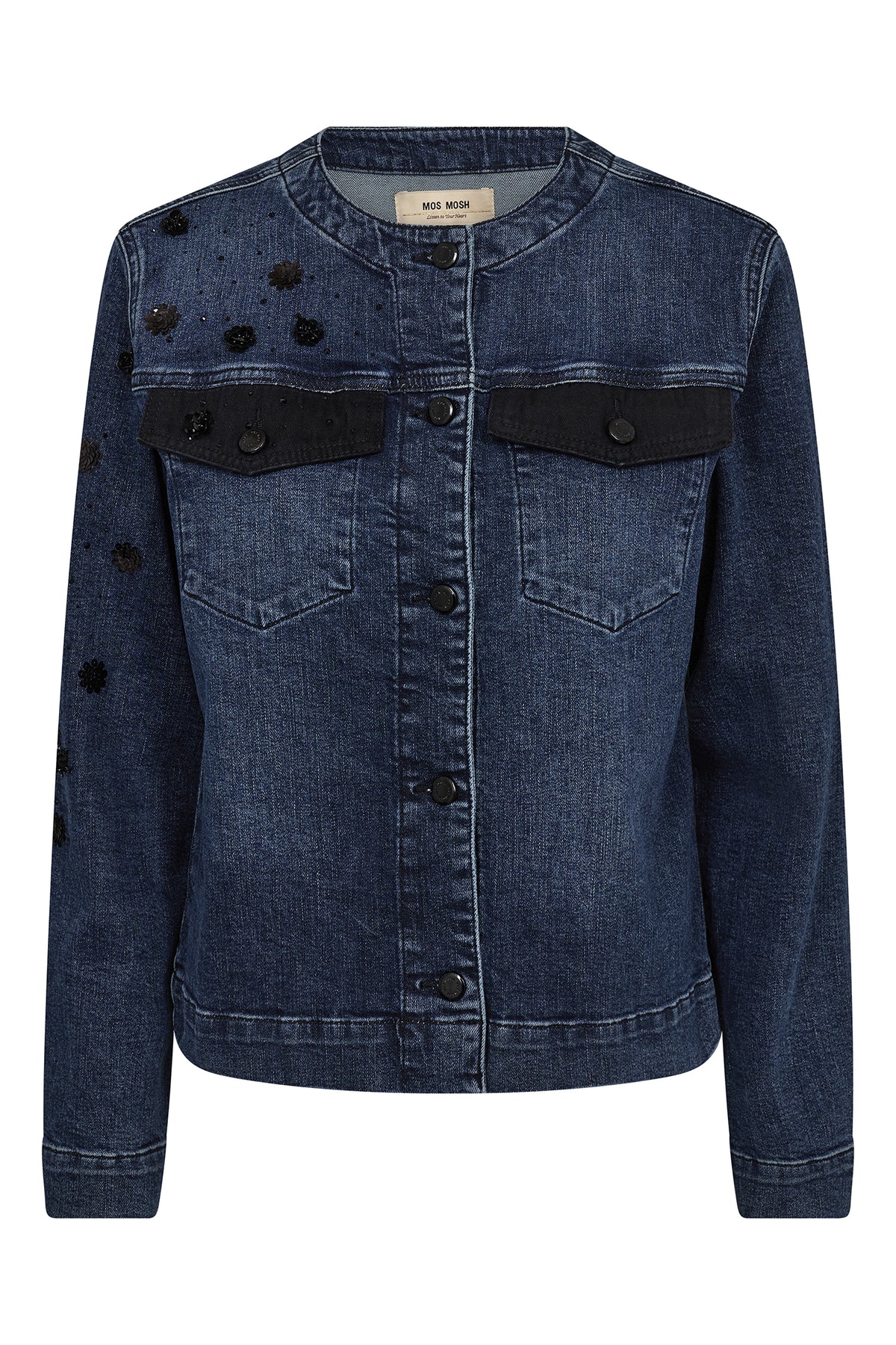 MMLeenah Bouquet Jacket Blue - 175160