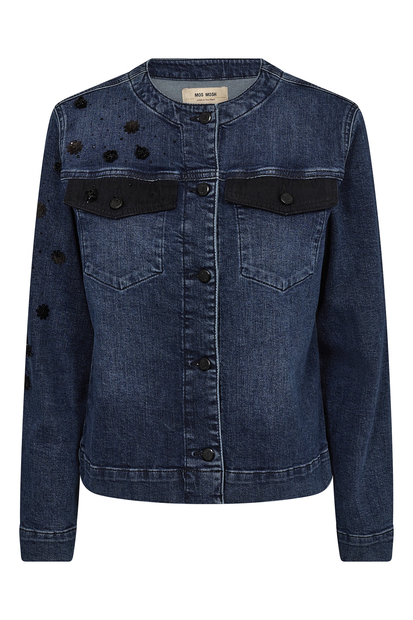 MMLeenah Bouquet Jacket Blue - 175160