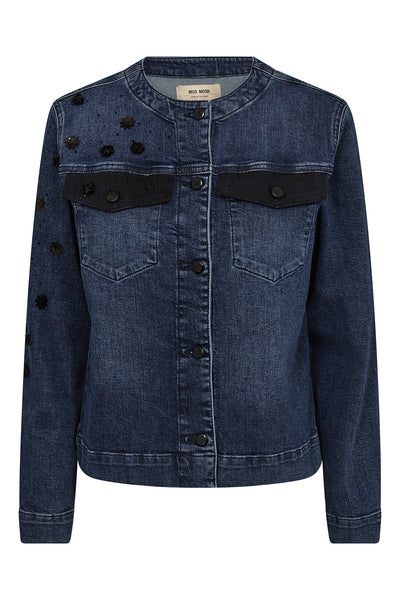 MMLeenah Bouquet Jacket Blue - 175160 Thumbnail