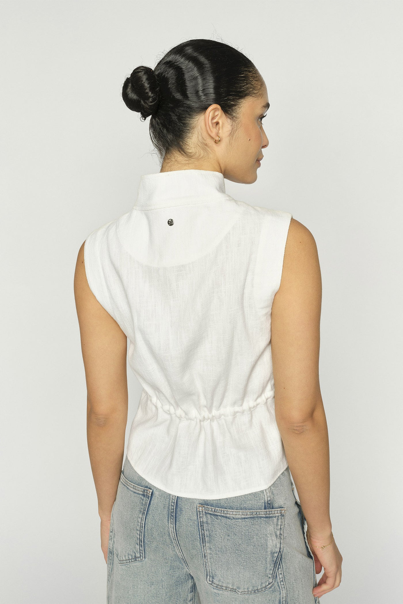 MMLelo Ramie Vest ECRU - 177020