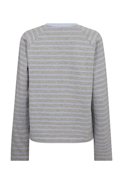 MMLidy O-LS M‚lange Sweatshirt Eventide - 176080 Thumbnail