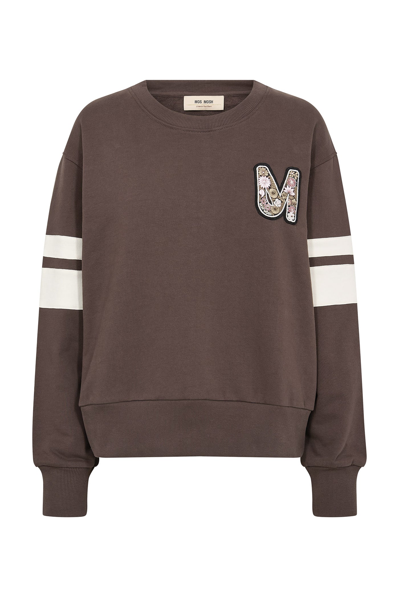 MMLoc• O-LS Sweatshirt Coffee Quartz - 178280