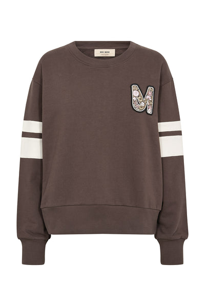 MMLoc• O-LS Sweatshirt Coffee Quartz - 178280 Thumbnail