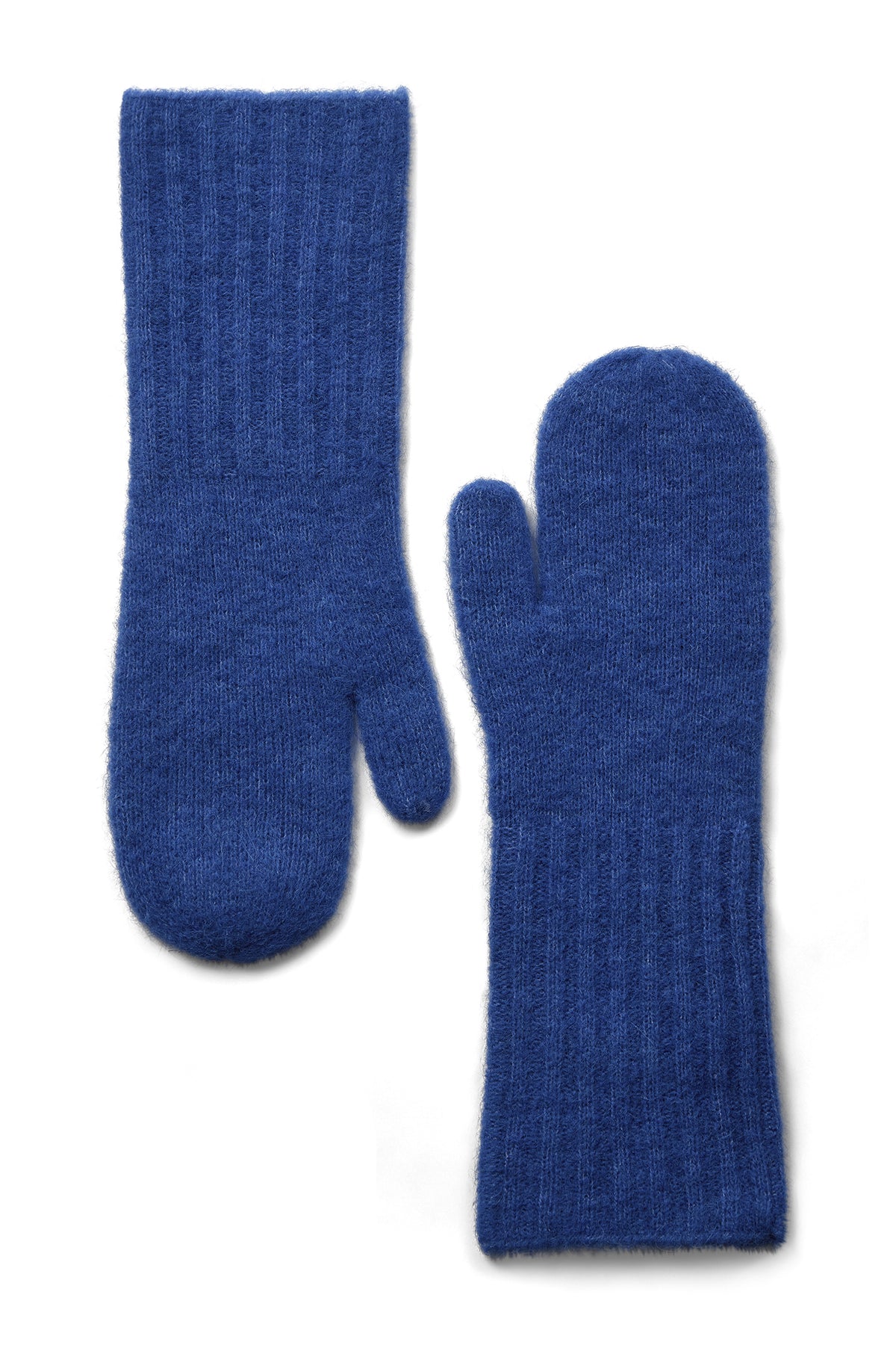 MMLora Knit Mittens Blue Lolite