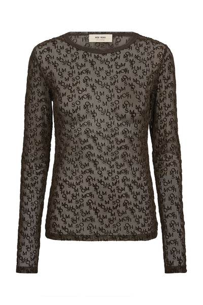 MMLoretta Mono Mesh Blouse Delicioso - 176020 Thumbnail