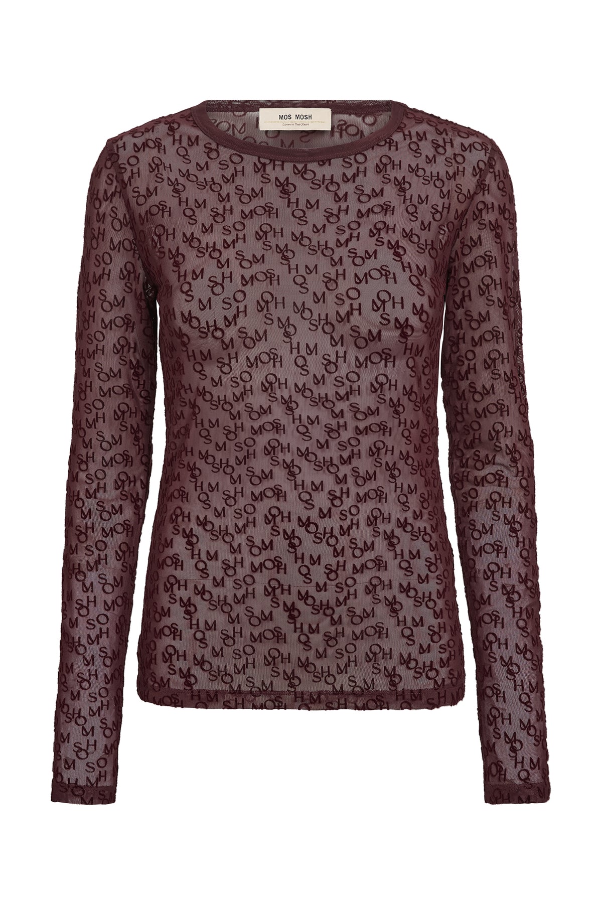 MMLoretta Mono Mesh Blouse Port Royale - 176020