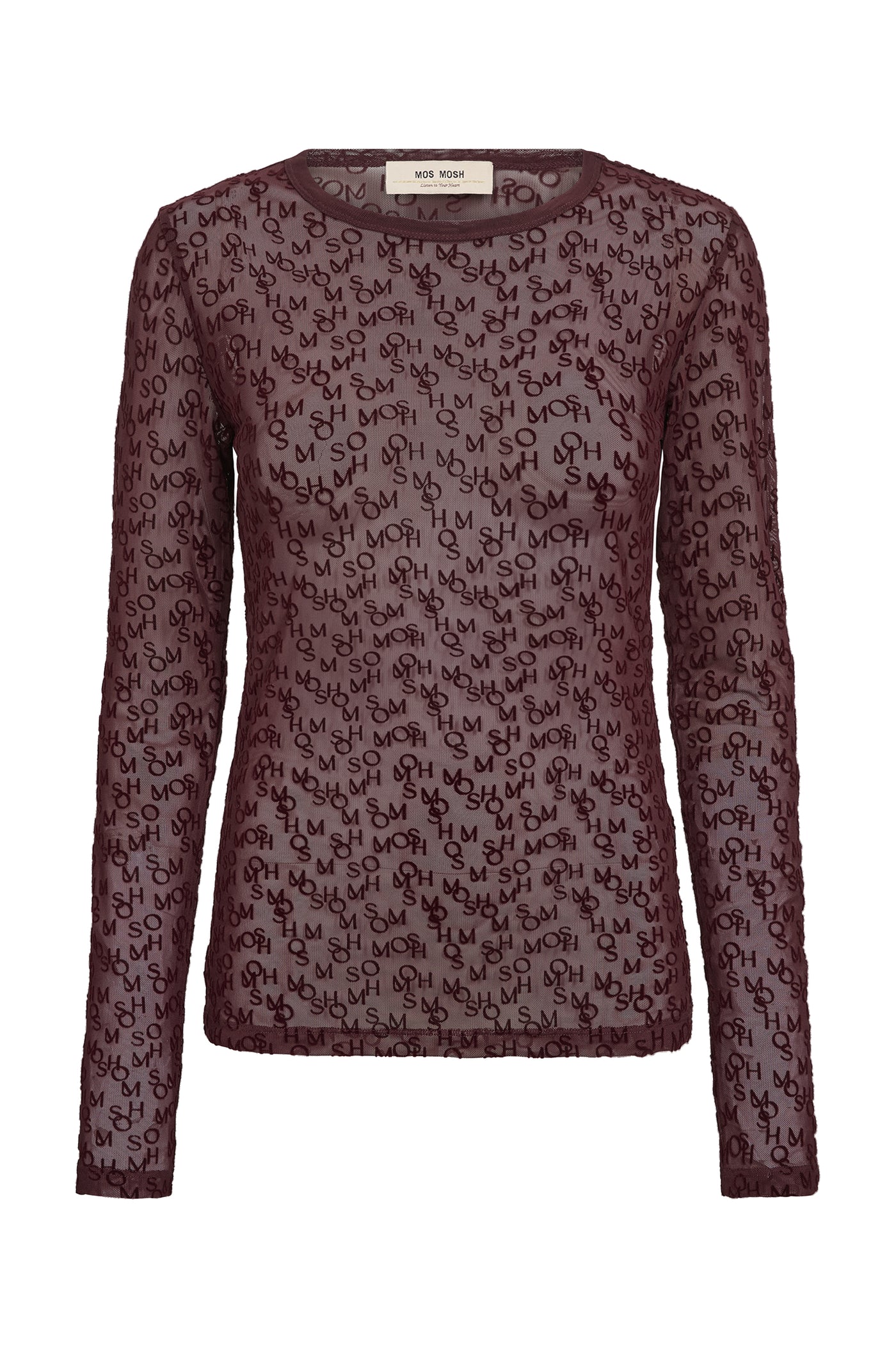 MMLoretta Mono Mesh Blouse Port Royale - 176020