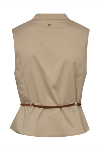 MMMai Tenca Vest Sesame - 179460 Thumbnail