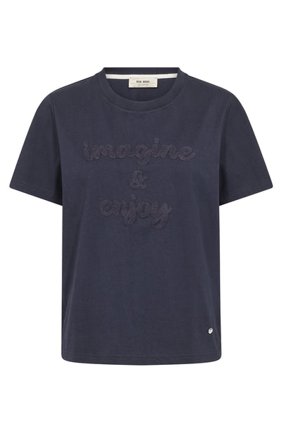 MMMakri O-SS Tee Salute Navy - 177270 Thumbnail