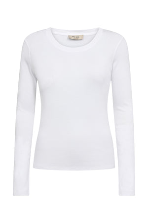 MMMali O-LS Tee White - 180760