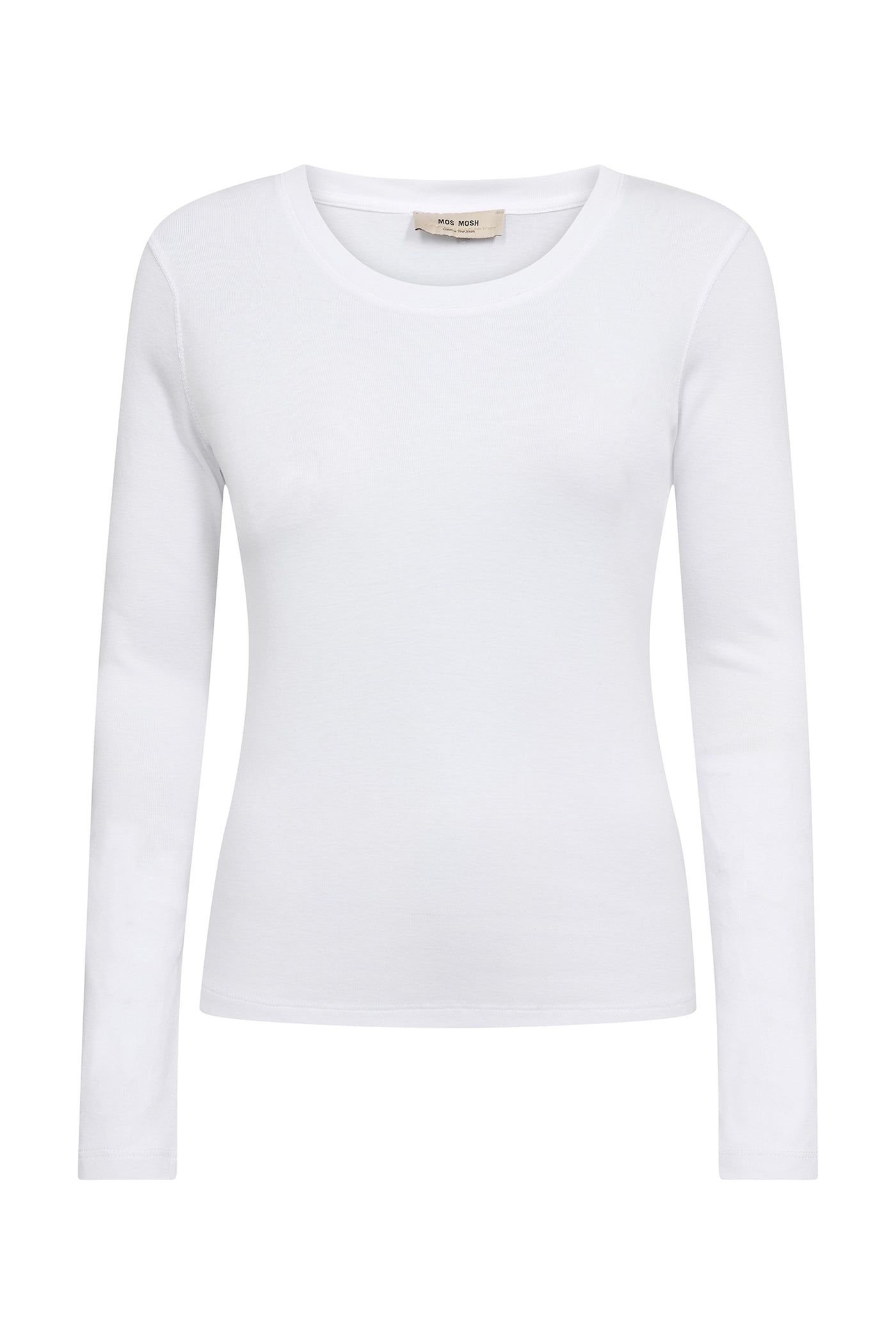 MMMali O-LS Tee White - 180760