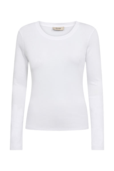 MMMali O-LS Tee White - 180760 Thumbnail