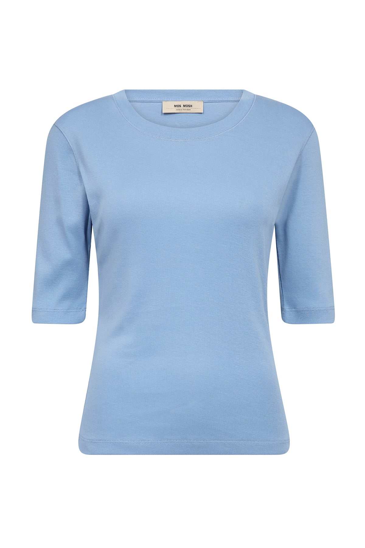 MMMali O-neck 3/4 Sleeve Tee Blissful Blue - 177500
