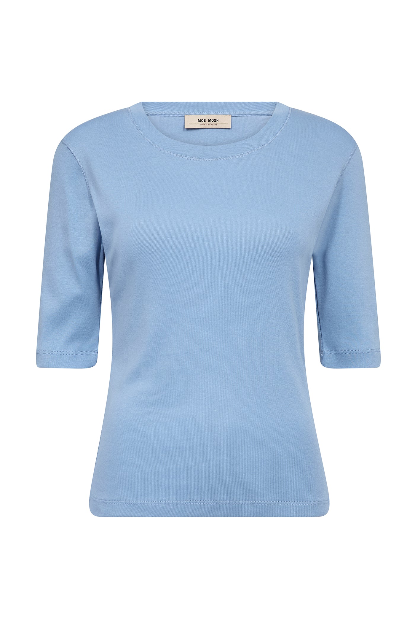 MMMali O-neck 3/4 Sleeve Tee Blissful Blue - 177500
