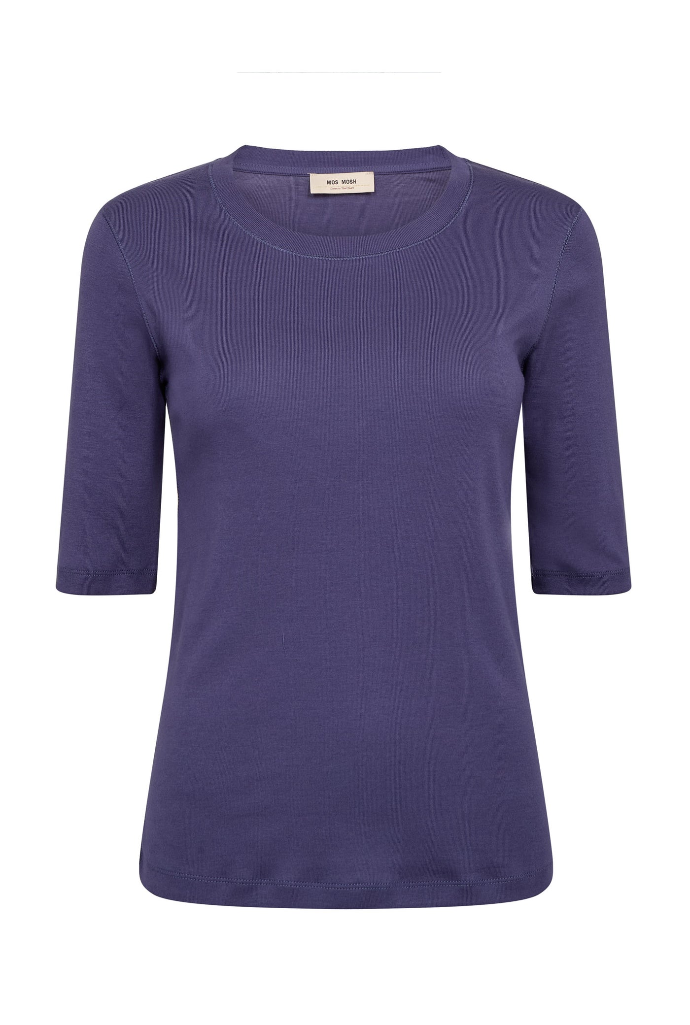 MMMali O-neck 3/4 Sleeve Tee Crown Blue - 177500
