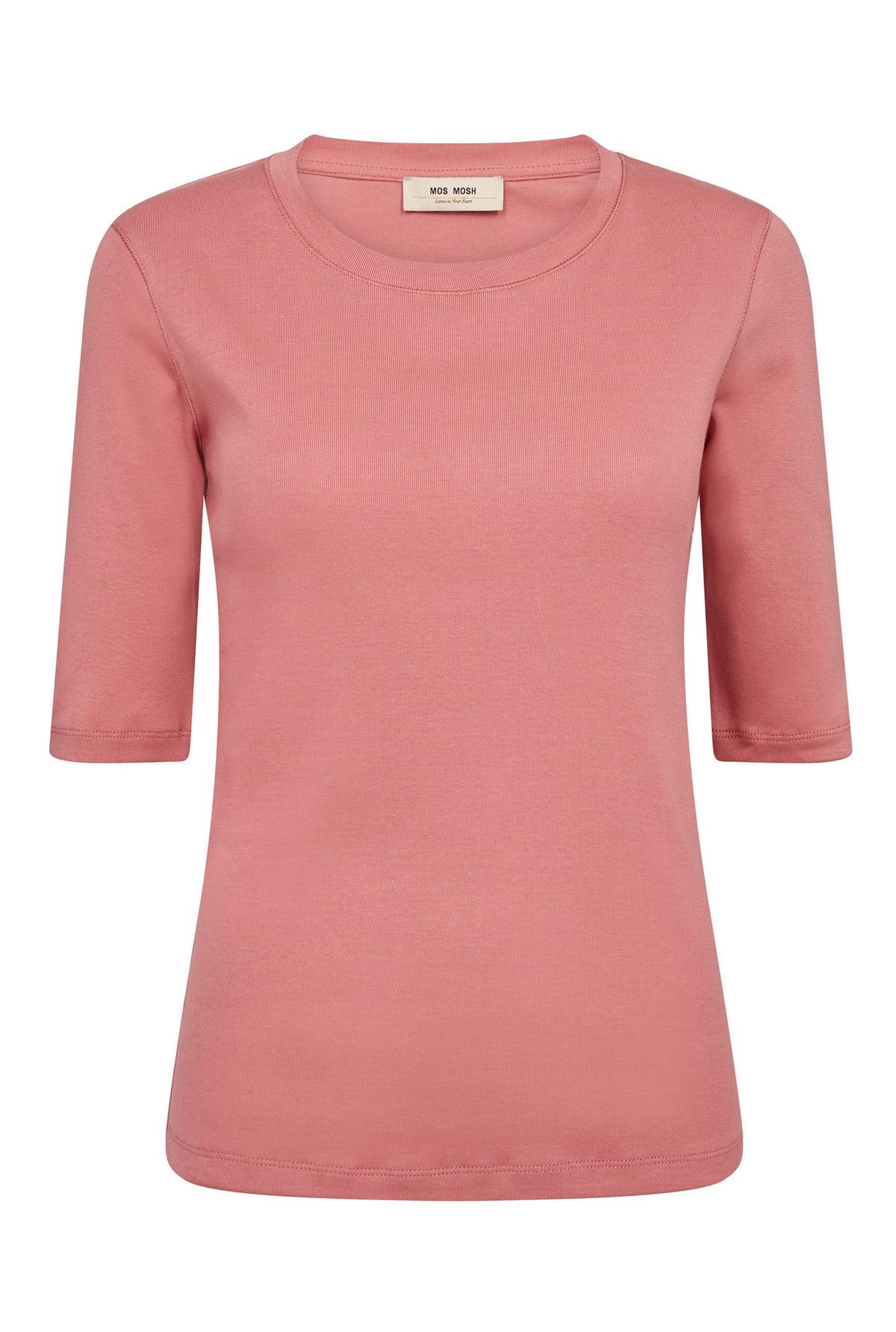 MMMali O-neck 3/4 Sleeve Tee DUSTY ROSE - 177500