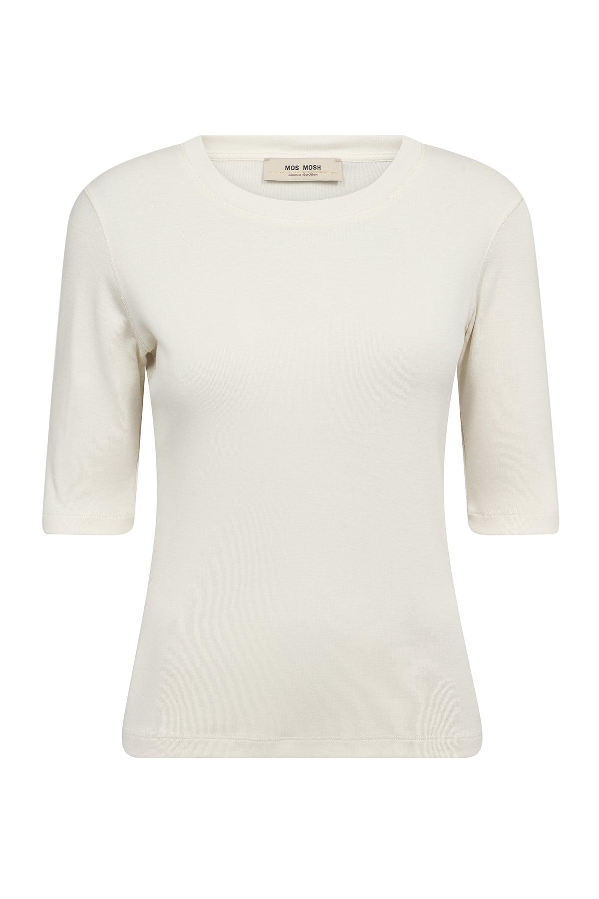 MMMali O-neck 3/4 Sleeve Tee ECRU - 177500