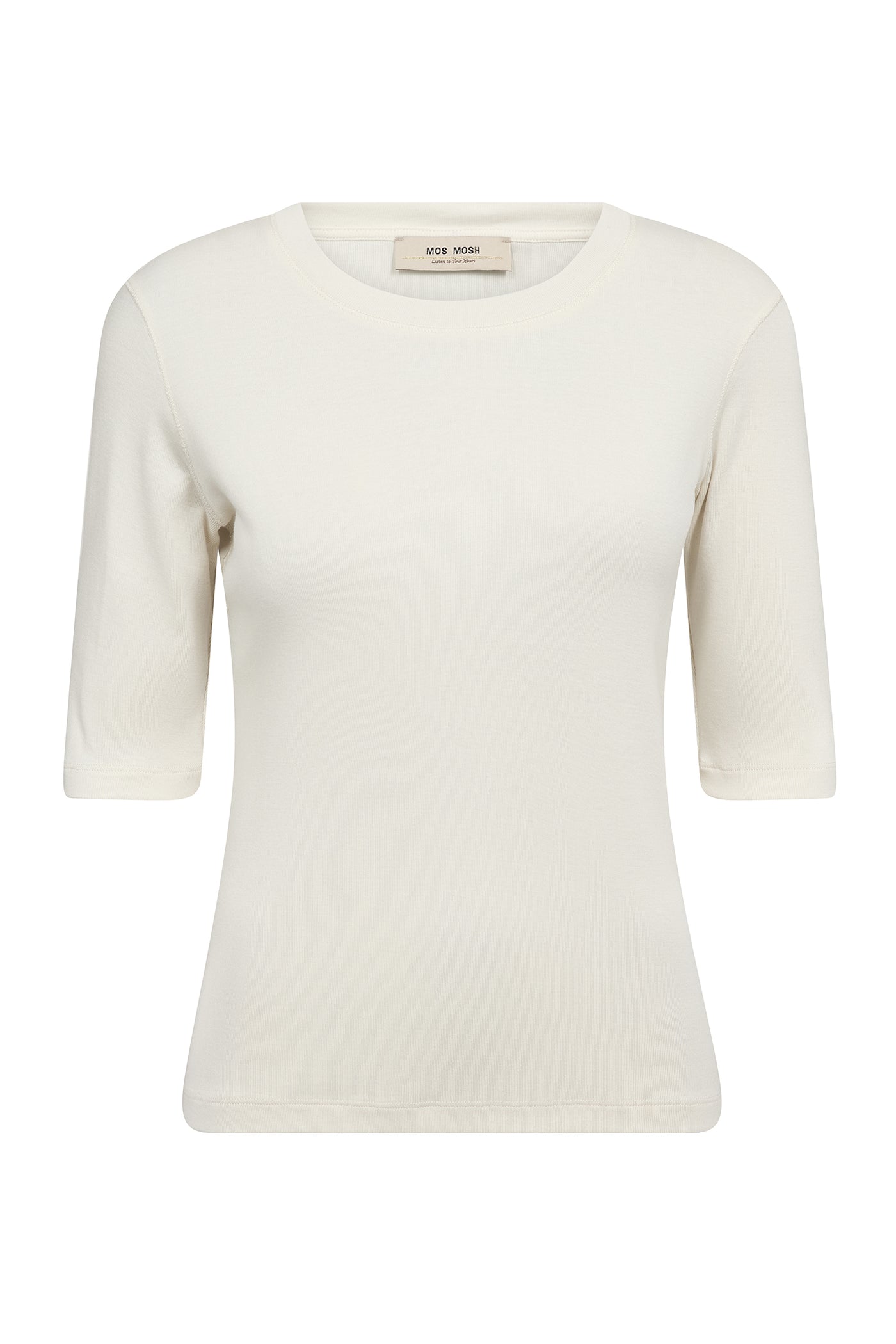 MMMali O-neck 3/4 Sleeve Tee ECRU - 177500
