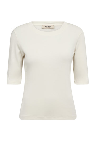 MMMali O-neck 3/4 Sleeve Tee ECRU - 177500 Thumbnail