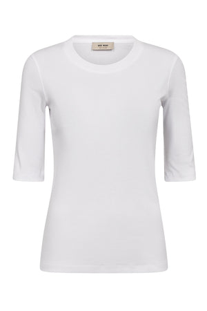 MMMali O-neck 3/4 Sleeve Tee White - 177500