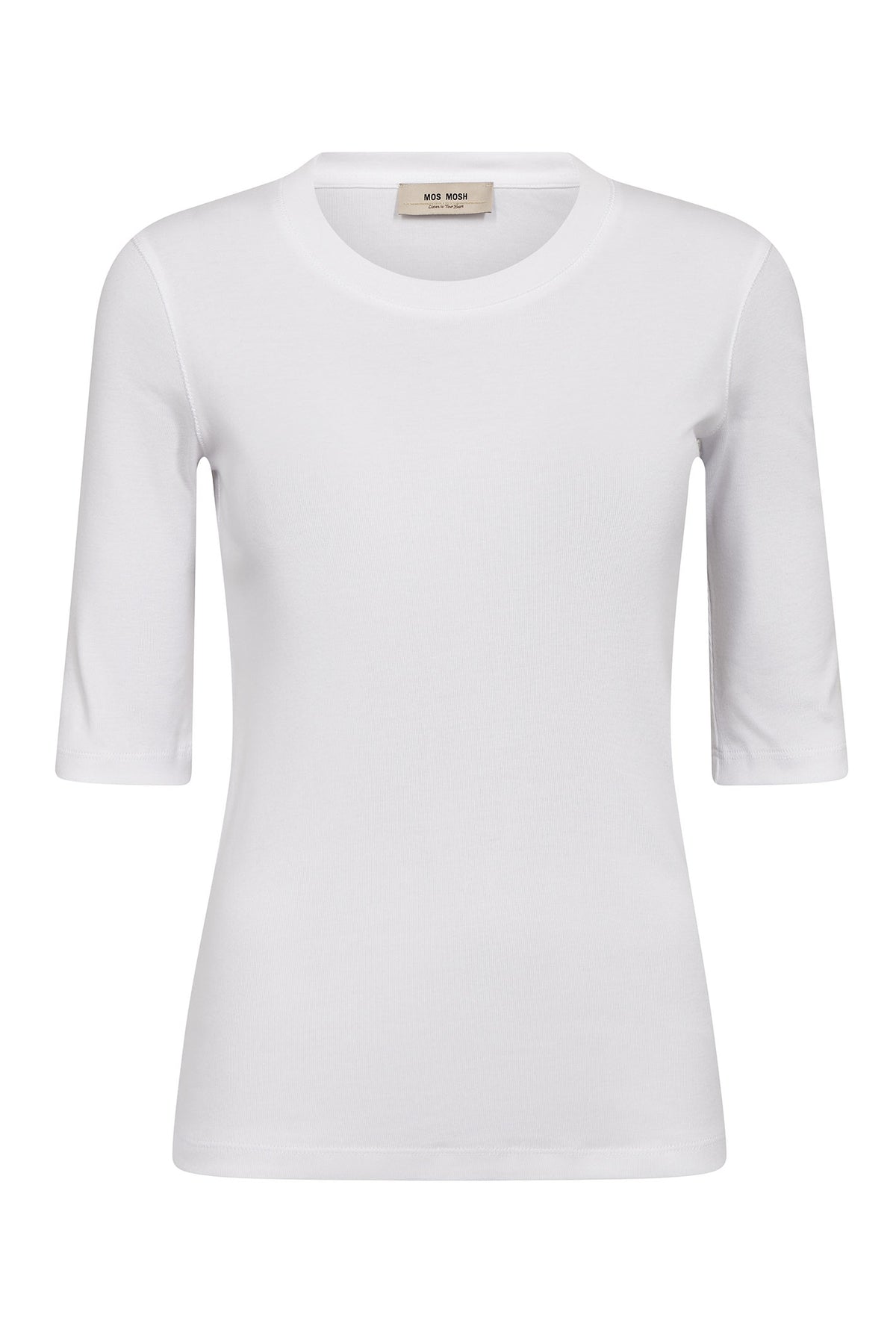 MMMali O-neck 3/4 Sleeve Tee White - 177500