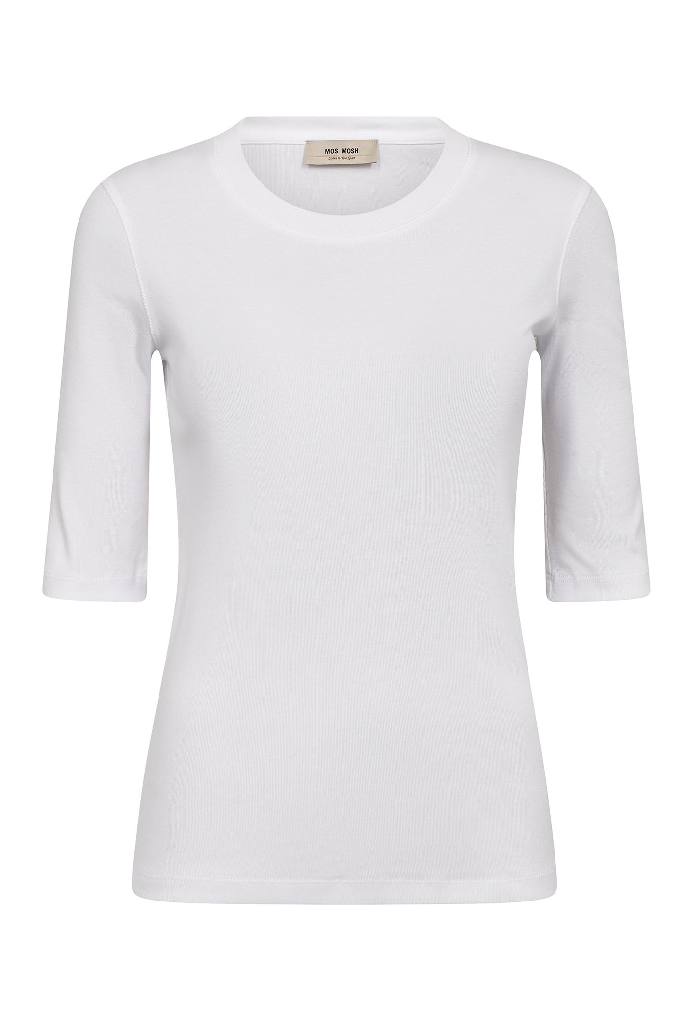 MMMali O-neck 3/4 Sleeve Tee White - 177500