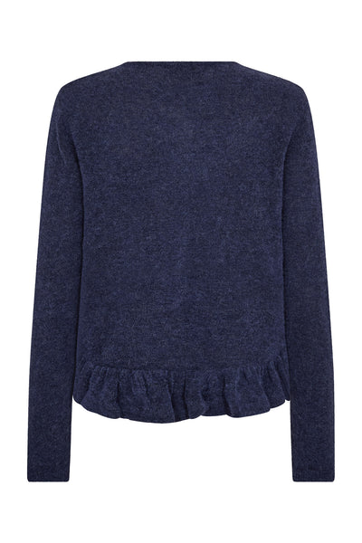 MMMape Alice Knit Cardigan Crown Blue - 177560 Thumbnail