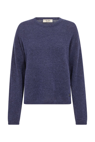 MMMape O-Neck Knit Crown Blue - 173310 Thumbnail