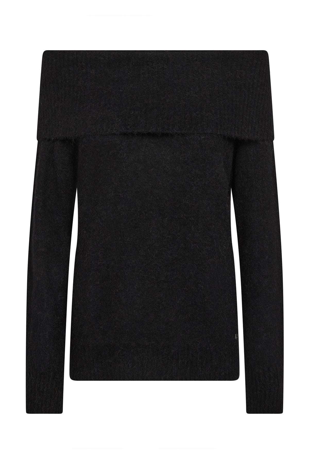 MMMape Off Shoulder Knit Black - 182180