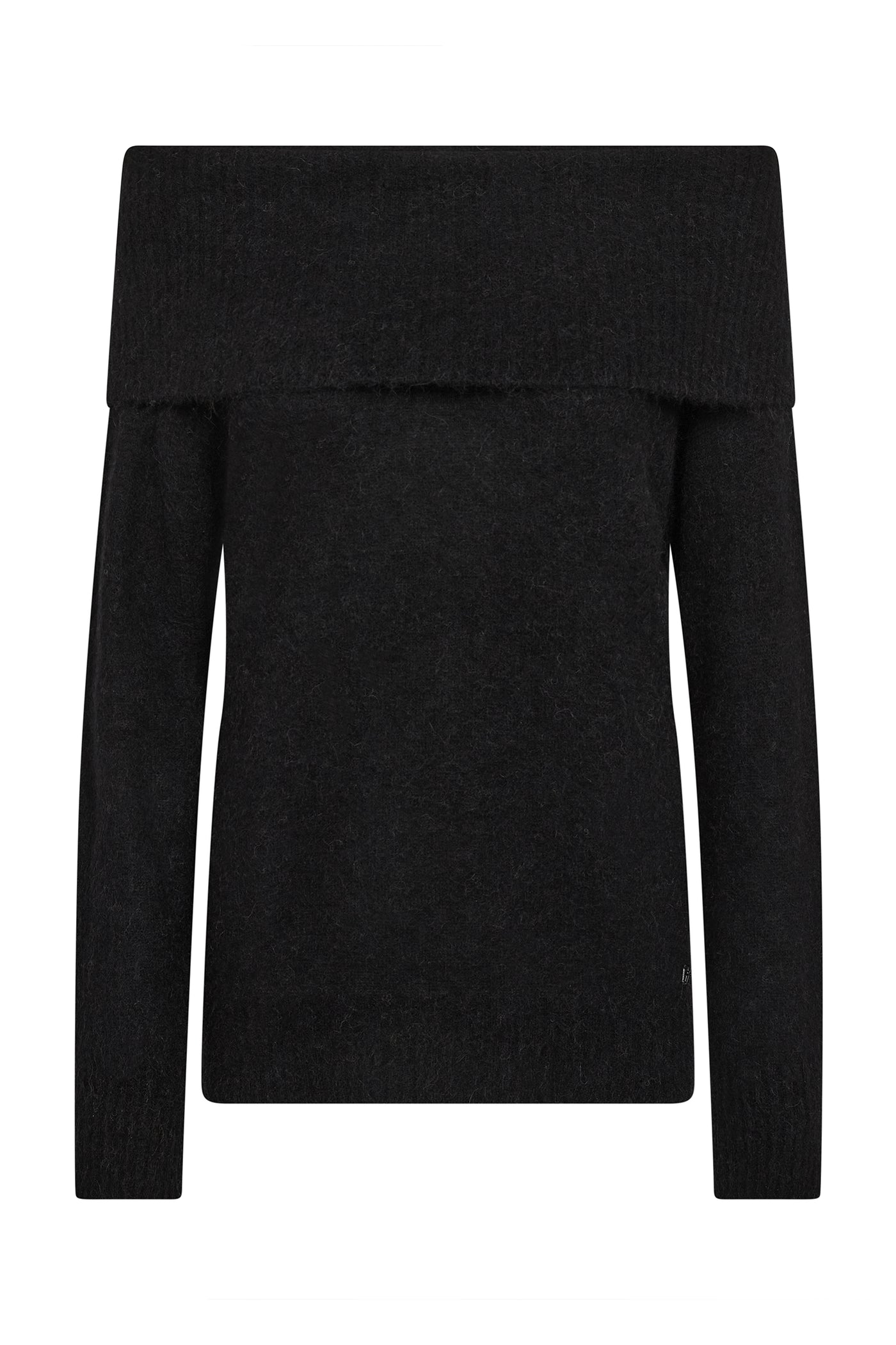 MMMape Off Shoulder Knit Black - 182180