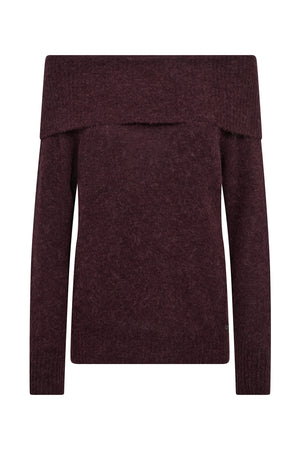 MMMape Off Shoulder Knit Port Royale - 182180
