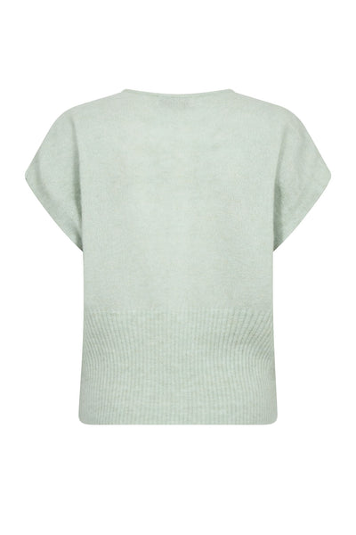 MMMape Sl Knit Top Frosty Green - 182410 Thumbnail