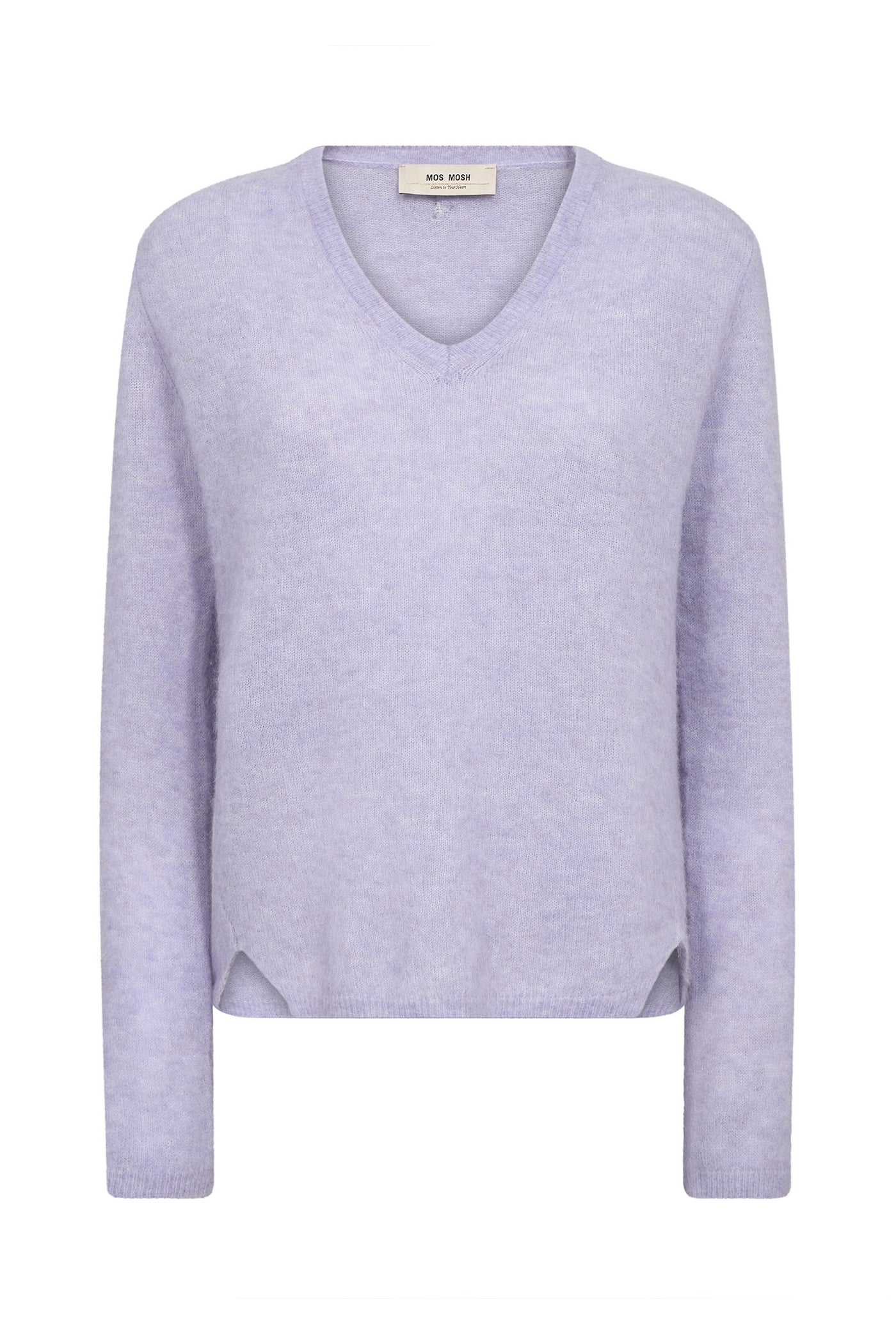 MMMape Sophia V-Neck Knit Violet Tulip - 182160