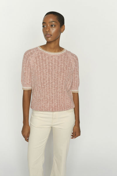 MMMarisola Line SS Linen Knit Peachy - 177710 Thumbnail