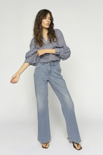 MMMarlena Puddle Jeans Light Blue - 176640 Thumbnail