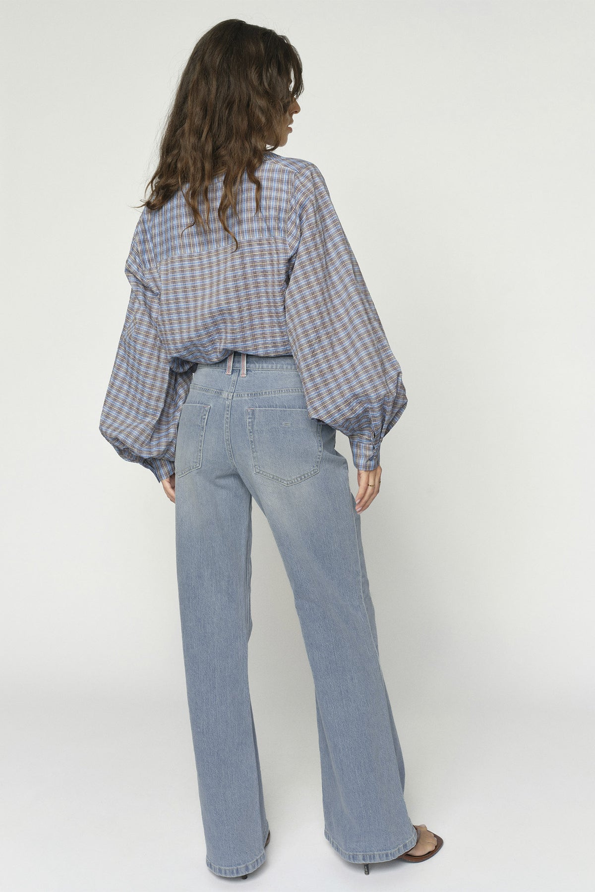 MMMarlena Puddle Jeans Light Blue - 176640