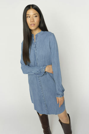MMMattie Denim Dress Mid Blue - 178070