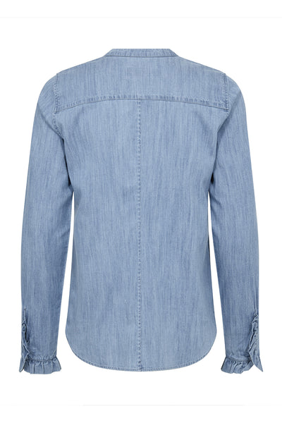 MMMattie Denim Shirt Mid Blue - 178080 Thumbnail